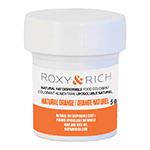 Roxy & Rich Natural Fat Dispersible Orange Powder Food Color, 5 gr.