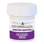 Roxy & Rich Natural Fat Dispersible Purple Powder Food Color, 5 gr.