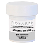 Roxy & Rich Natural Fat Dispersible White Powder Food Color, 10 gr.