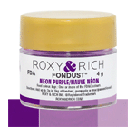 Roxy & Rich Neon Purple Fondust, 4 gr.