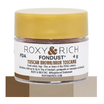 Roxy & Rich Tuscan Brown Fondust, 4 gr.