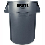 Rubbermaid FG264360 Round Brute Container, 44 Gallon Gray