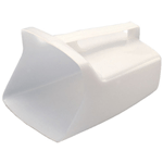 Rubbermaid FG288500WHT White Plastic Utility Scoop 64-Ounce
