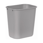 Rubbermaid FG295600GRAY Wastebasket, Medium, Gray