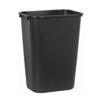 Rubbermaid FG295700BLA Wastebasket, Large, Black