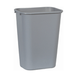 Rubbermaid FG295700GRAY Wastebasket, Large, Gray