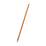 Rubbermaid FG636400LAC 60" Wooden Handle for Floor Sweeps