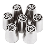 Russian Nozzles, Stainless Steel Seamless Tubes, Set of 34