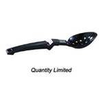 Saint Roma 12" Perforated Plastic Spoon, Heat Resistant