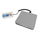 San Jamar Industrial Digital Platform Portion Scale, 11-1/2" x 11" x 1-1/4"H, 264 Lb. x 2 Oz / 120Kg x 0.05Kg