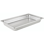 Sapphire Full Size Stainless Steel Steam Table Pan, 2-1/2" Deep