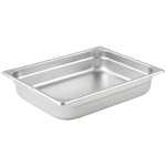Sapphire Half Size Stainless Steel Steam Table Pan, 2-1/2" Deep