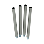 Work Table Legs 34-1/2"H with Stainless Steel Adjustable Foot, Set of 4