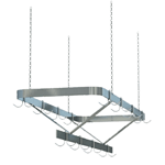 Sapphire SM-CR48 Ceiling Hung Pot Rack 48"