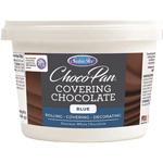 Satin Ice ChocoPan Blue Covering Chocolate, 1 Lb