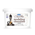 Satin Ice ChocoPan Black Modeling Chocolate, 1 Lb.