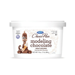 Satin Ice ChocoPan Red Modeling Chocolate - 1 Pound Professional Grade