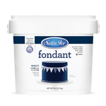 Satin Ice Navy Vanilla Fondant, 5 Lbs