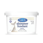 Satin Ice Pearl Shimmer Vanilla Fondant, 1 Lb 