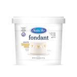 Satin Ice Rolled Fondant, 2 Lb White Buttercream Flavor
