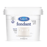 Satin Ice White Vanilla Fondant, 5 Lbs 