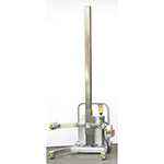 Savage Bros 0712SS Stainless Steel Hydraulic Mixer Bowl Lift Truck, Used Excellent Condition