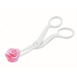 O'Creme Scissor Shape Plastic Flower Lifter