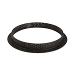 Silikomart 210mm Perforated Black Tarte Ring