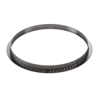 Silikomart 250mm Black Perforated Tarte Ring