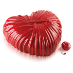 Silikomart "Lovely" Wire Weave Heart Baking & Freezing Mold, 40.6 oz.