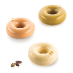 Silikomart "Donuts Gourmand 80" Silicone Baking & Freezing Mold, 2.7 oz., 6 Cavities