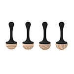 Silikomart Chocolate Stamps, Set of 4
