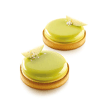 Silikomart KIT TARTE RING 120, Mold and Perforated Ring
