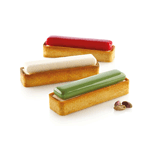 Silikomart KIT TARTE RING RECTANGULAR 120 X 35MM, Ring and Mold