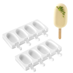 Silikomart Mini Classic Easy Cream Silicone Mold, Set of 2