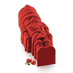 Silikomart NUTCRACKER BUCHE 1000 Silicone Mold, 33.8 oz.