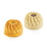Silikomart PLEIN COUER ROUND 142 Silicone Mold, 6 Cavities