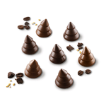 Silikomart Silicone Chocolate Mold, Choco Trees, 15 Cavities