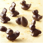 Silikomart Silicone Chocolate Mold, Easter Shapes