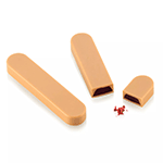 Silikomart SNACK BAR 2 Tritan Chocolate Mold, 8 Cavities