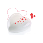 Silikomart TI AMO Heart Silicone Freezing and Baking Mold, 33.81 Oz.