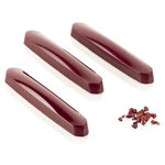 Silikomart Tritan Chocolate Mold, CUPOLA-B Bar, 8 Cavities