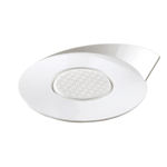 Silikomart White Round Dessert Plate, 3.4" Dia. - Pack of 100