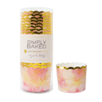 Simply Baked Large Dreamy Ombre Paper Baking Cups, Pack of 20