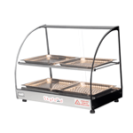 Skyfood FWD2-22-4P 22" Food Warmer Display Case, Double Shelf, 4 Pans, NSF/UL Listed