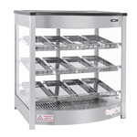 Skyfood FWD3S12P Food Warmer Display Case, Triple Shelf, 12 Pans, Steam Line