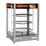 Skyfood PD3TS18 Pizza Display Case, Triple Tray 18" Steam Line