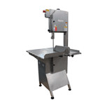 Skyfood SI-282HDE-1 Heavy Duty Meat And Bone Saw 111" Blade, 2 HP, 220/60/1, Stainless Steel Body, ETL Listed