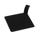 Solia Disposable Square Dish with Handle, Black - Pack of 100