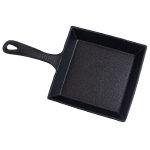 Tomlinson Square Cast Iron Skillet with Handle, 5-3/4